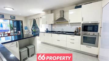 Microwave, oven, stovetop, highchair