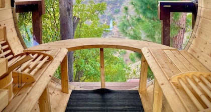 The Ultimate Hollywood Hills Paradise: A Stylish Suite & Patio with Epic Views!