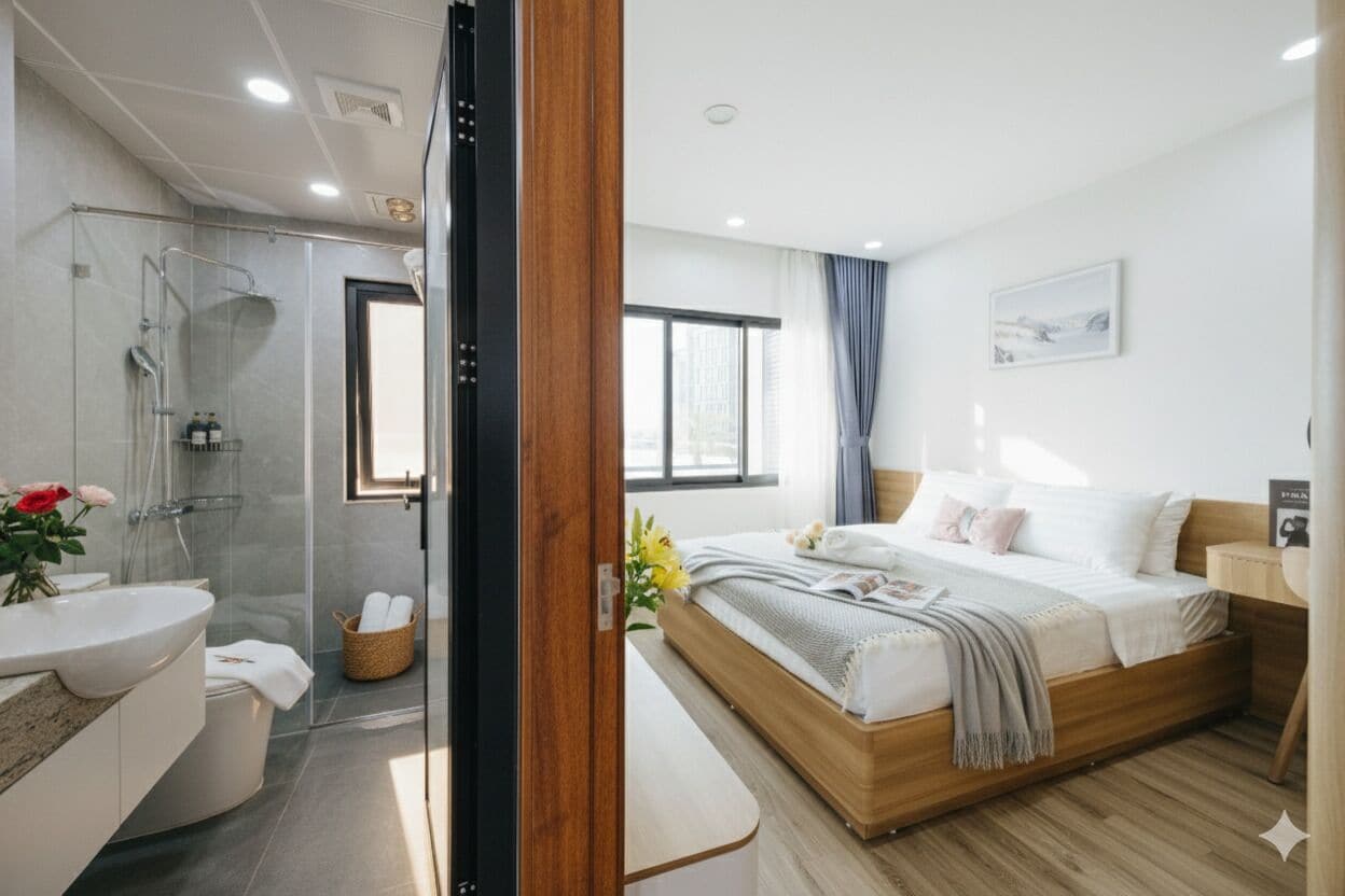 Deluxe Suite, Lake View | Free minibar, desk, blackout drapes, soundproofing