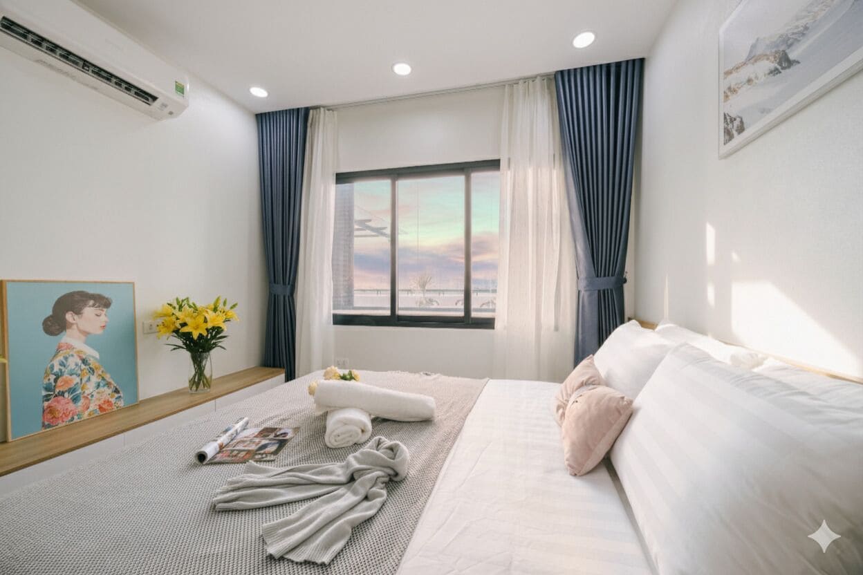 Deluxe Suite, Lake View | Free minibar, desk, blackout drapes, soundproofing