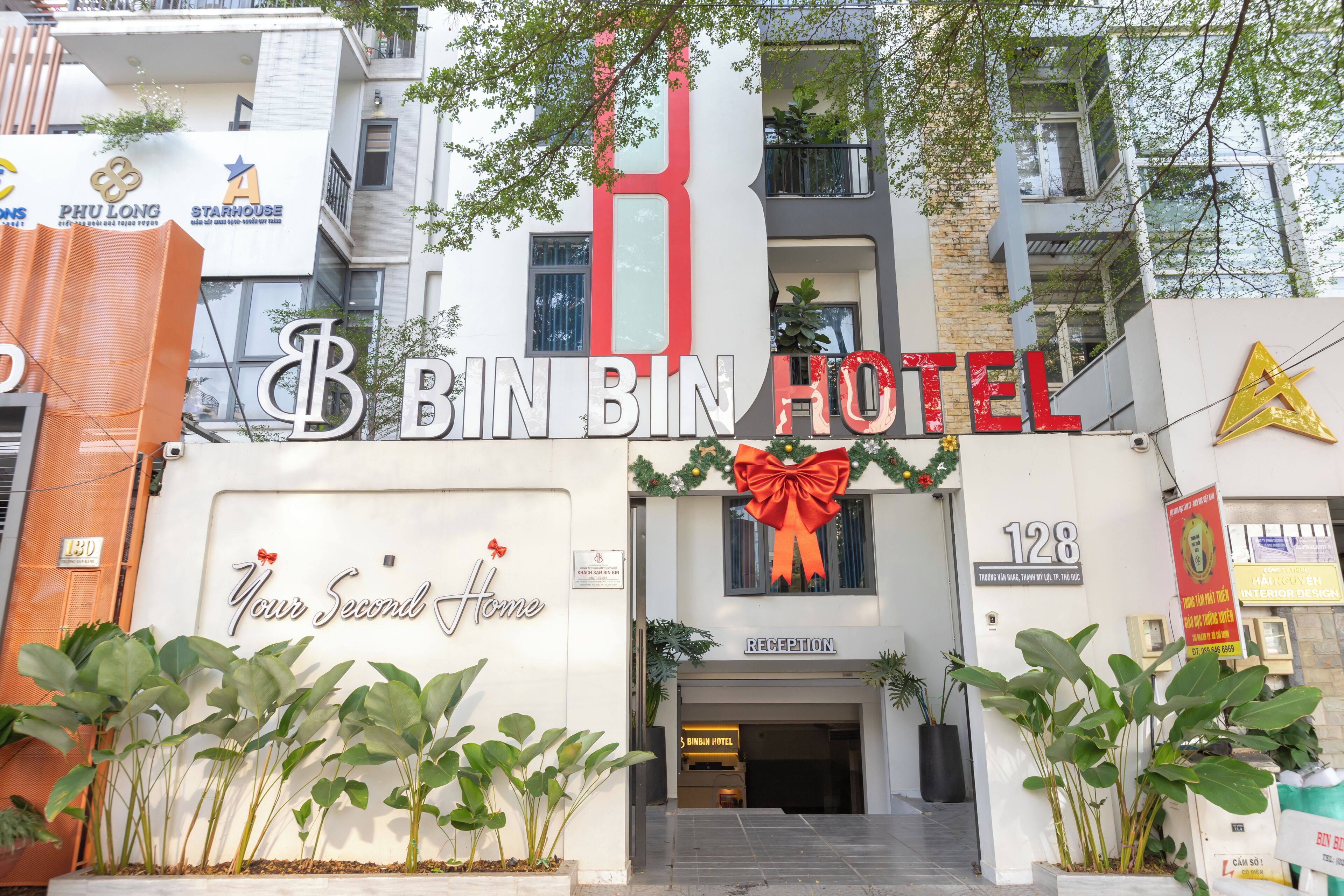 Facciata della struttura