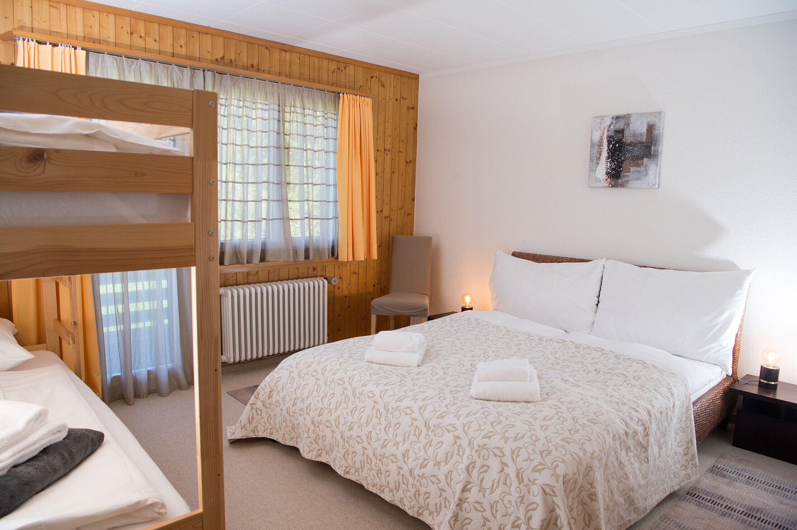 2 chambres, Wi-Fi gratuit, draps fournis