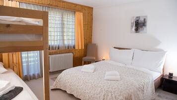2 chambres, Wi-Fi gratuit, draps fournis