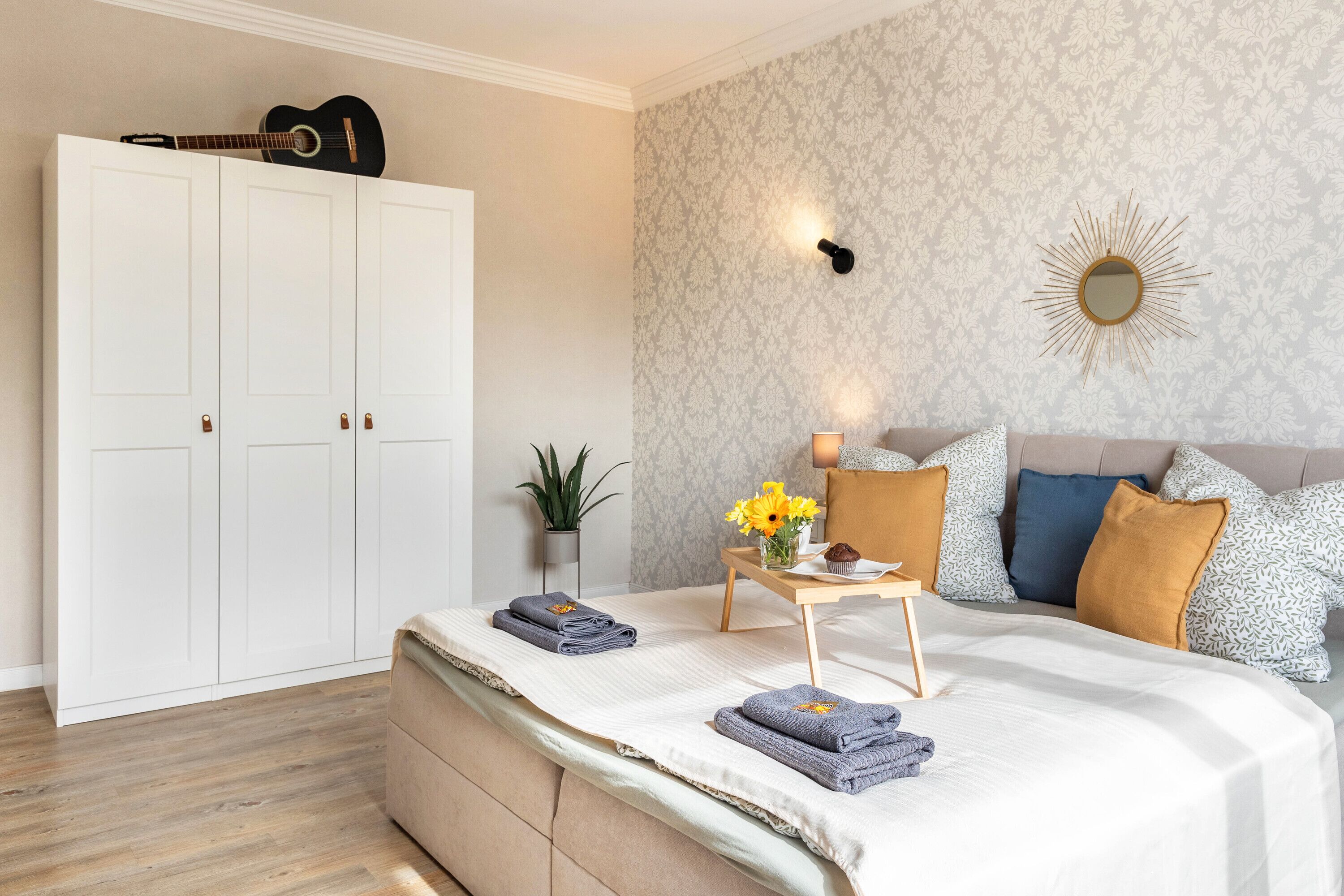 3 chambres, fer et planche à repasser, Wi-Fi gratuit, draps fournis