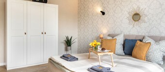 Maison de vacances Optikstadt Rathenow avec terrasse, cheminée, Smart TV, Wi-Fi et parking près de la Havel