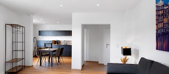 Ferienwohnung 'Neue Wohnung In Zentraler Lage' mit Balkon und WLAN
