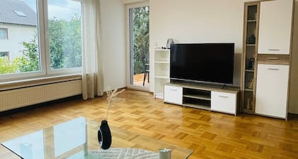 Apartment 'Ferienwohnung Adelsried 1' with Private Terrace and Wi-Fi