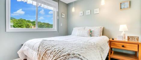 2 makuuhuonetta, silitysrauta/-lauta, Wi-Fi, vuodevaatteet