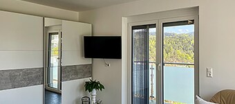 Apartment 'Ferienwohnung Margarethe' with Lake View, Private Terrace and Wi-Fi