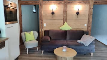 Televisie en een open haard