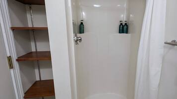 Hair dryer, towels