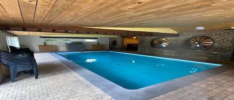 Una piscina climatizada