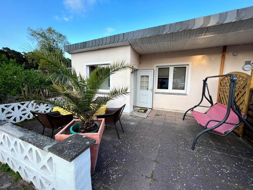 "bude 5" in Boltenhagen für Womo-freunde. 50qm Groß mit Ddr-charme