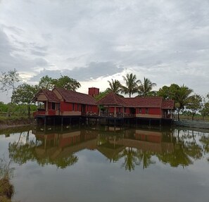 Façade de l’hébergement