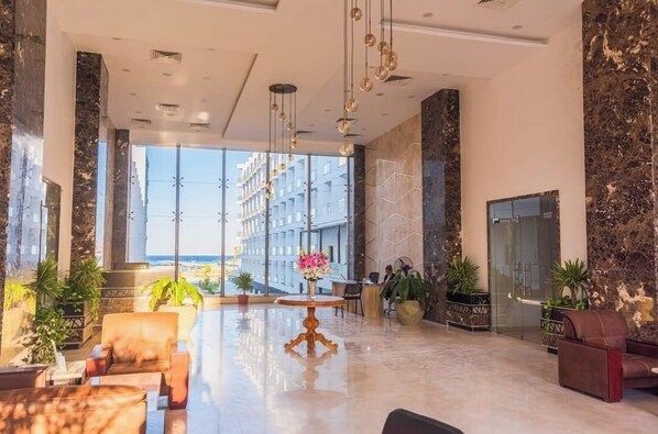 Lobby - Studio
Cozy and Simple
5 minutes to the port.
5 minutes to the city town. (Hurghada)