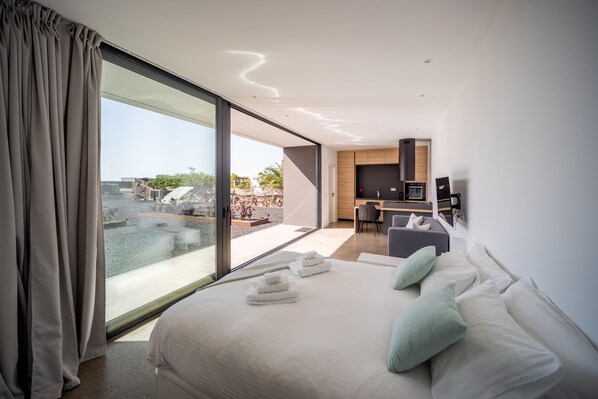 1 間睡房、熨斗/熨衫板、免費 Wi-Fi、床單