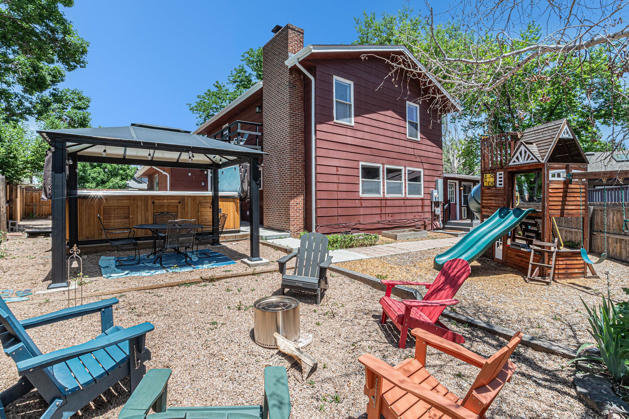 Overnattingsstedets uteområder