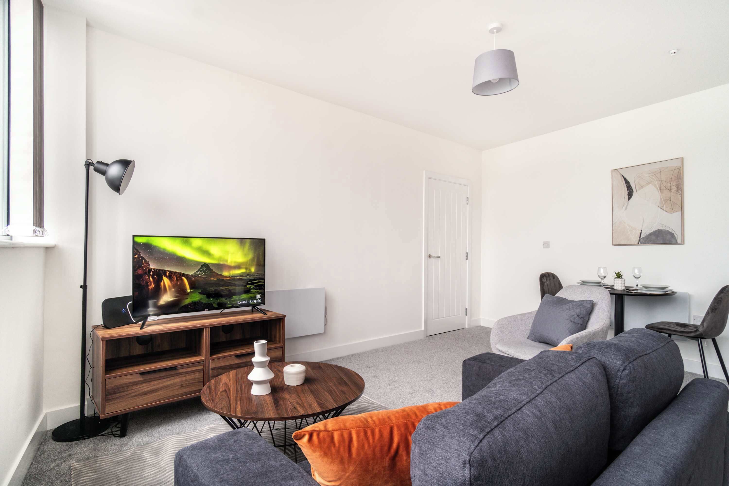 Fabulous 1 Bed Apartment Central Wrexham With Wifi - Wrexham