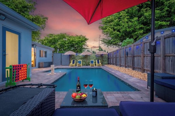 Take a break and enjoy a refreshing plunge