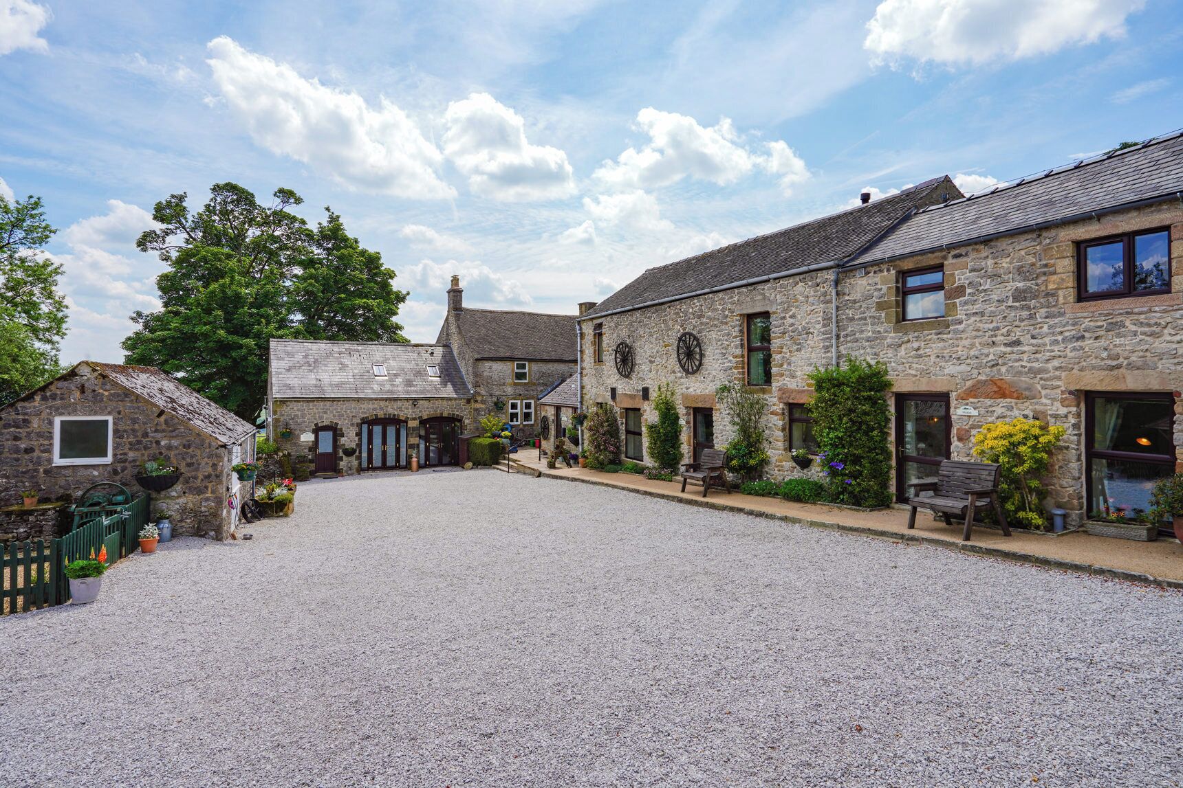 Cottage truyền thống, sân hiên, quang cảnh sân vườn | Quang cảnh từ phòng