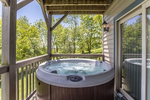 House, Multiple Beds, Hot Tub, Mountain View (Welcome Home) | Terrace/patio - Welcome Home (Blowing Rock)