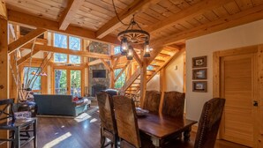 House, Multiple Beds, Hot Tub, Mountain View (Rustic Cedar Rock Townhome at Eagles) | Dining - Rustic Cedar Rock Townhome at Eagles (Banner Elk)