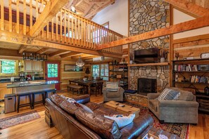 Cabin, Multiple Beds, Hot Tub, Mountain View (Appy Pappy's) | Interior - Appy Pappy's (Banner Elk)