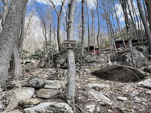 Property grounds - Boulder Pod: Hidden Nite (Banner Elk)