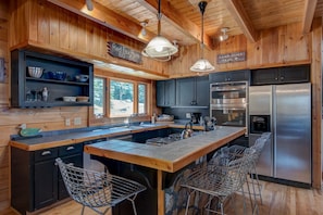 House, Multiple Beds, Hot Tub, Mountain View (Boles Lodge) | Private kitchen - Boles Lodge (Boone)
