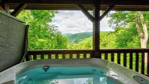 Cabin, Multiple Beds, Hot Tub, Mountain View (Crosswind) | Outdoor spa tub - Crosswind (Vilas)