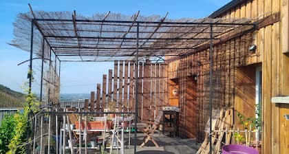 GĂźte Plein Ouest en zone naturelle, vue imprenable