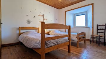 3 chambres, draps fournis
