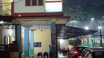 Front of property - evening/night