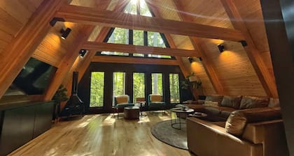 Two Pines Hollow | Private A-Frame | Hot Tub