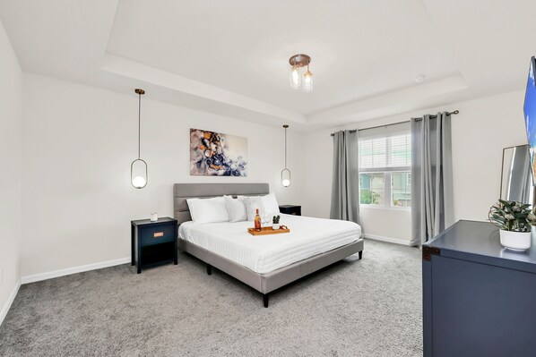 4 soverom, strykejern/-brett, wi-fi og sengetøy