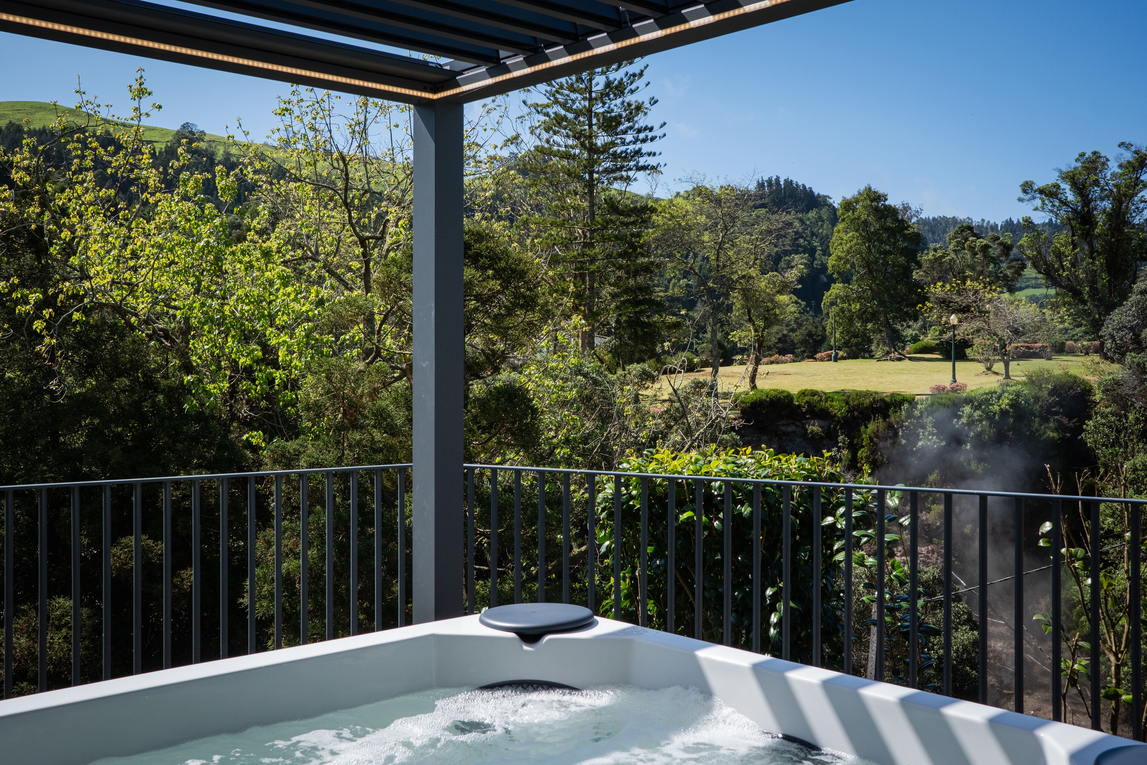 Bain à remous extérieur