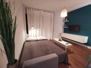 1 bedroom, iron/ironing board, travel crib, free WiFi