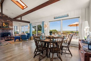 Dining - Hot Tub, Waterfront Home with Stunning Views! (Wellfleet)