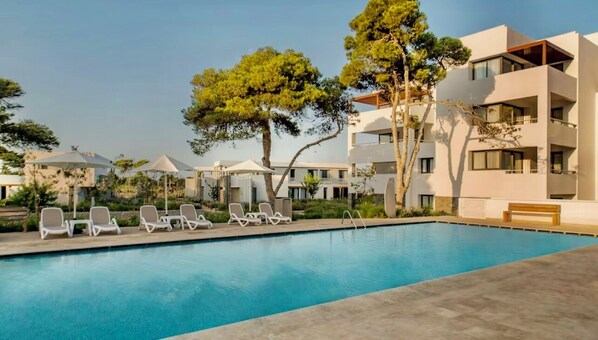 Alberca al aire libre 