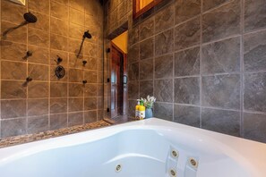 House, Multiple Beds, Patio, Mountain View (Elk Island at River Run) | Bathroom | Designer toiletries, towels, toilet paper - Elk Island at River Run (Banner Elk)
