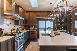 Cabin, Multiple Beds, Hot Tub, Mountain View (Above and Beyond) | Private kitchen | Coffee/tea maker - Above and Beyond (Boone)