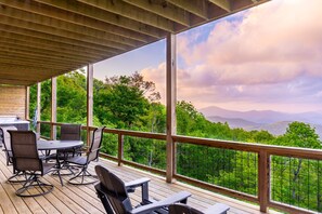 Cabin, Multiple Beds, Hot Tub, Mountain View (Above and Beyond) | Balcony - Above and Beyond (Boone)