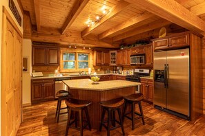 Cabin, Multiple Beds, Hot Tub, Mountain View (Enchanted Forest Retreat) | Private kitchen | Coffee/tea maker - Enchanted Forest Retreat (Sugar Grove)