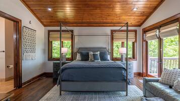 Cabin, Multiple Beds, Hot Tub, Mountain View (Sanctuary at Eagles Nest) | 4 bedrooms, individually decorated, individually furnished, bed sheets