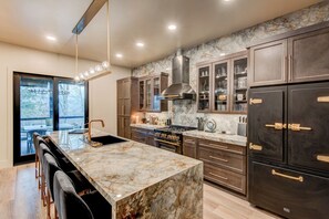 House, Multiple Beds, Patio, Mountain View (Maynard V at Elk Creek) | Private kitchen | Coffee/tea maker - Maynard V at Elk Creek (Banner Elk)