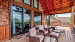 Terrace/patio - Lucky 7 at Eagles Nest (Banner Elk)
