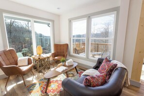 Fireplace - A Red Chalet (Newland)