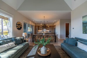 House, Multiple Beds, Hot Tub, Mountain View (Blue Meadows at Blue Ridge Mountain) | Living area - Blue Meadows at Blue Ridge Mountain (Lenoir)