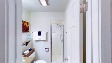Shower, hair dryer