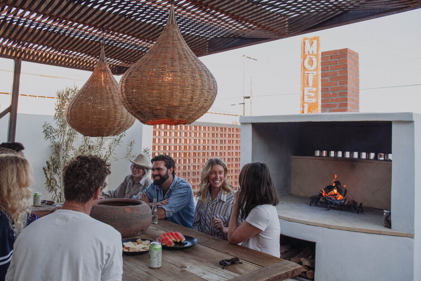 Restaurante al aire libre